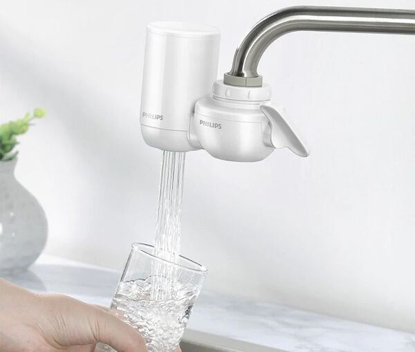 Очиститель воды портативный Philips water purifier CM-300 (White) - 5
