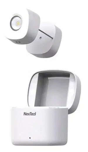 Налобный фонарь водонепроницаемый Nextool Night walk headlamp с зарядным кейсом NE20113 (White) - 4