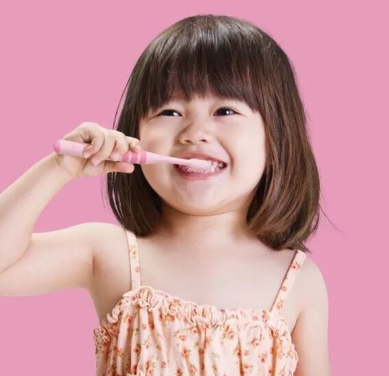 Детская зубная щетка DR.BEI Toothbrush Children 1 шт (Pink) EU - 2