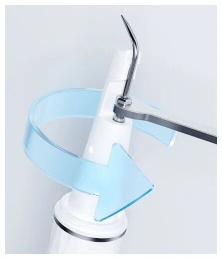 Умный ультразвуковой скалер для чистки зубов Sunuo T12 Plus Smart Visual Ultrason (White) - 6