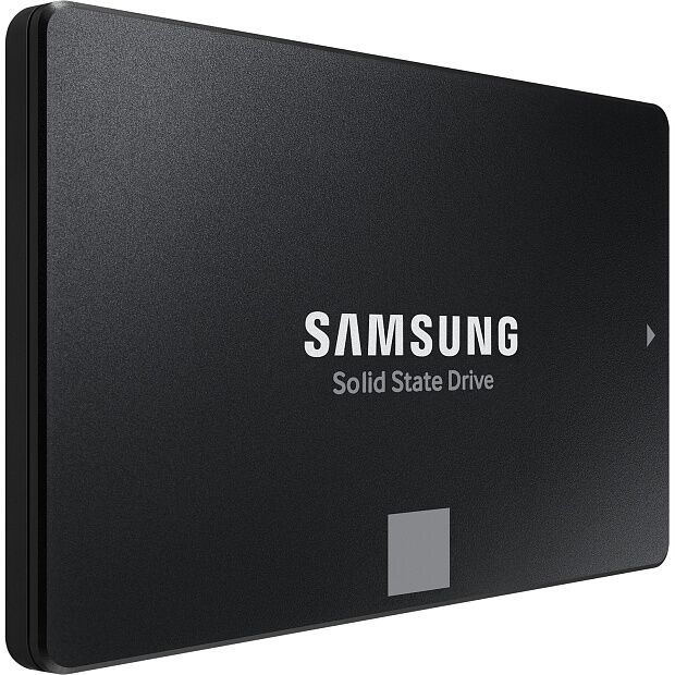 Твердотельный накопитель Samsung SSD 870 EVO, 4000GB, 2.5 7mm, SATA3, 3-bit MLC, IOPs 98 000/88 000, DRAM buffer 4096MB, TBW 2400 - 4