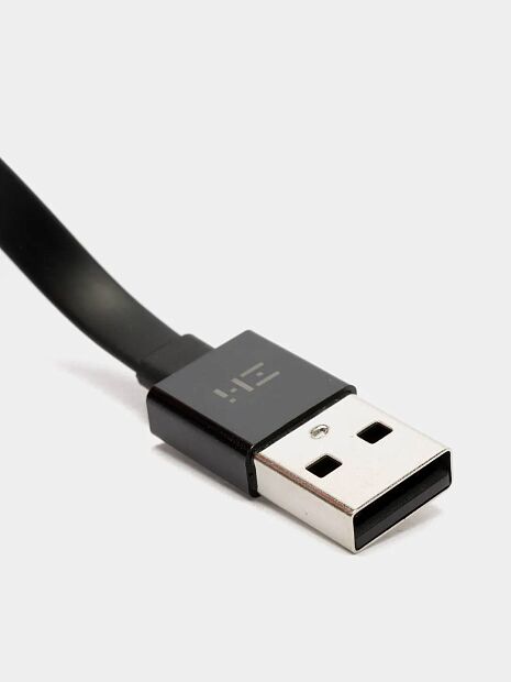 Кабель ZMI USB/Micro USB 30 см 2.1A  AL610 (Black) - 8