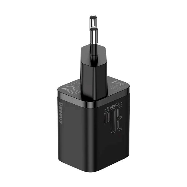 Зарядное устройство BASEUS Super Si USB-C, 3A, 30W, черный (CCSUP-J01) - 2