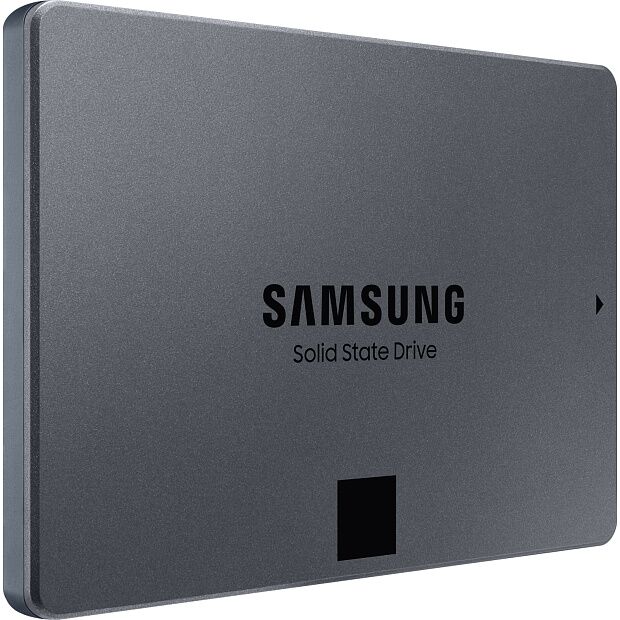 Твердотельные накопители Samsung SSD 870 QVO, 2000GB, 2.5 7mm, SATA3, 4-bit MLC, R/W 560/530MB/s, IOPs 98 000/88 000, TBW 720, DWPD 0.33 (12 мес.) - 4