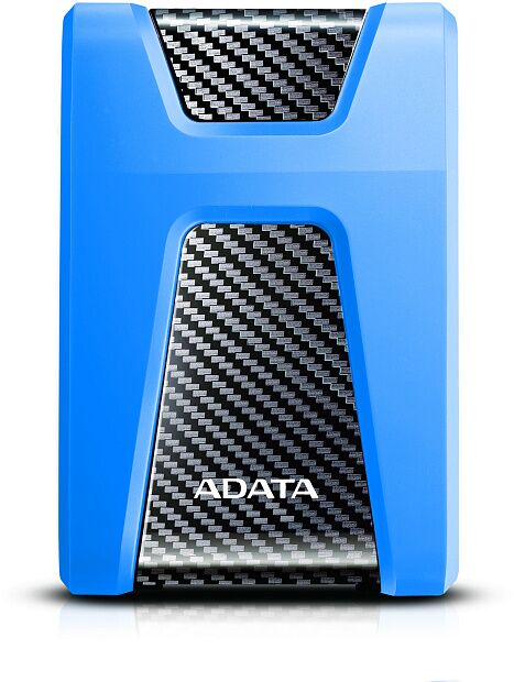 Внешний жесткий диск Portable HDD 2TB ADATA HD650 (Blue), Silicone, USB 3.2 Gen1, 121x81x21mm, 201g - 2