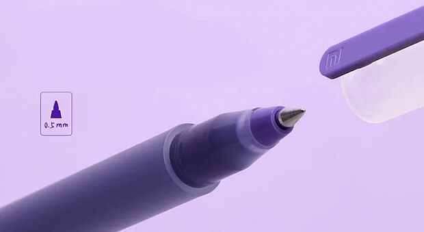 Набор гелевых ручек MiJia Dural Color Pen 0.5mm (5 шт) BHR4831CN (Transparent) - 5