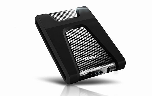 Жесткий диск внешний Portable HDD 1TB ADATA HD650 (Black), Silicone, USB 3.2 Gen1, 121x81x21mm, 201g - 4