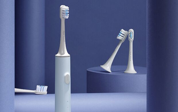 Электрическая зубная щетка Mijia Sonic Electric Toothbrush T500C (Blue) - 4