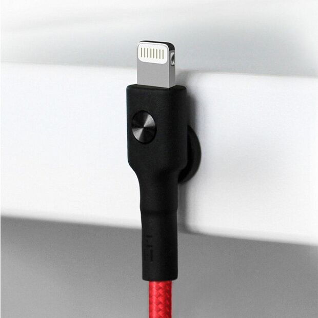 Кабель ZMI USB-C TO Lightning Braided Data Cable 30cm. (Red) - 2