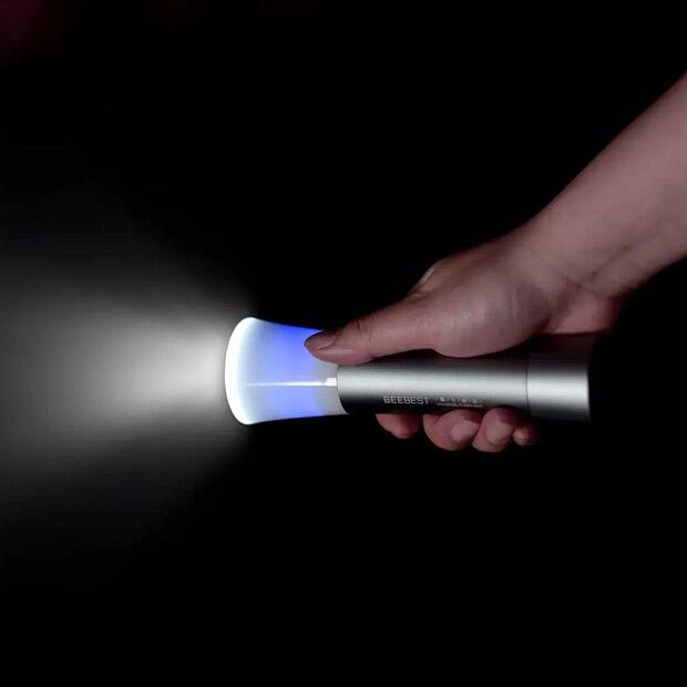 Фонарик Beebest Induction Multi-Function Flashlight (Silver/Серебристый) - 4