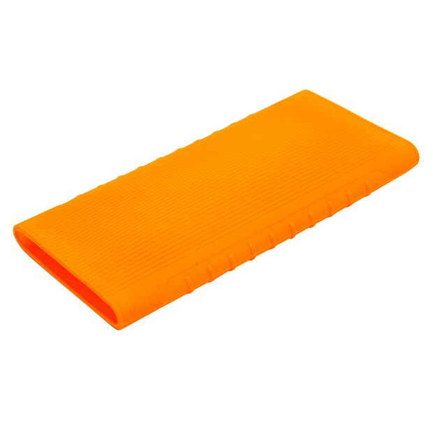 Силиконовый чехол для Xiaomi Power Bank 3 10000 mAh (Orange) - 3