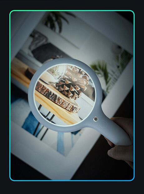 Увеличительная лупа Xiaoda 3X Illuminated HandHeld Magnifier (XD-FDJ01) - 4