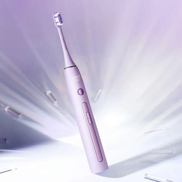Электрическая зубная щетка SOOCAS X3 Pro, 2 насадки  УФ стерилизатор EU (Purple) - 7