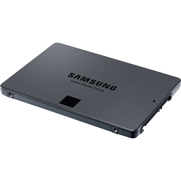 Твердотельные накопители Samsung SSD 870 QVO, 4000GB, 2.5 7mm, SATA3, 4-bit MLC, R/W 560/530MB/s, IOPs 98 000/88 000, TBW 1440, DWPD 0.33 (12 мес.) - 5