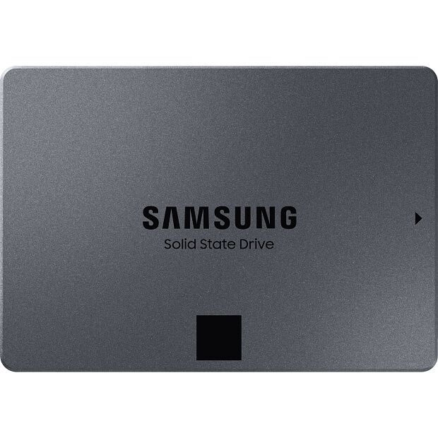 Твердотельные накопители Samsung SSD 870 QVO, 2000GB, 2.5 7mm, SATA3, 4-bit MLC, R/W 560/530MB/s, IOPs 98 000/88 000, TBW 720, DWPD 0.33 (12 мес.) - 2