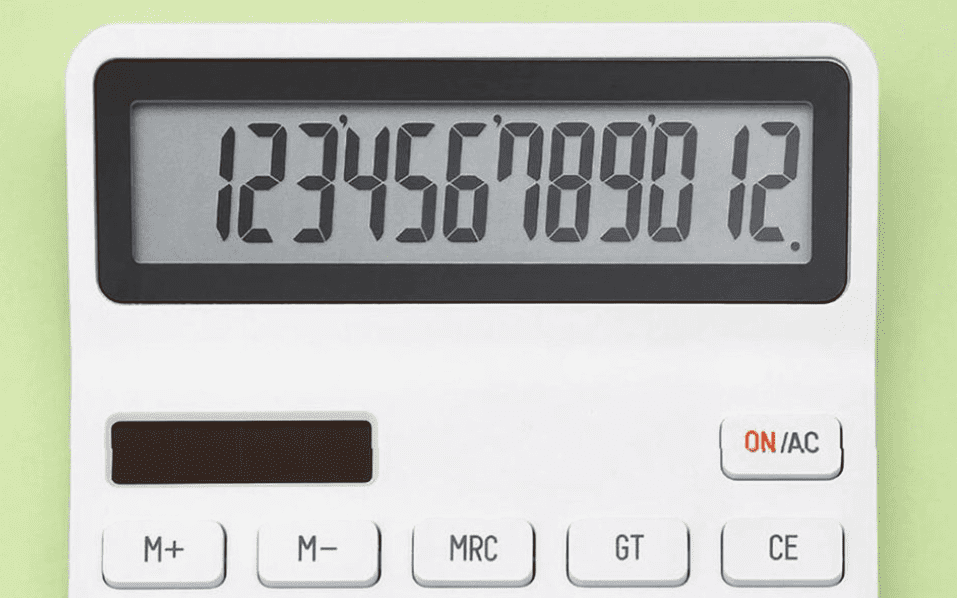 Дисплей калькулятора Xiaomi Kaco Lemo Desk Electronic Calculator