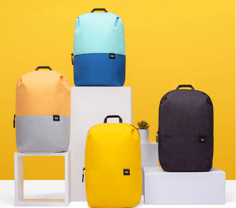 Варианты расцветок рюкзака Xiaomi Mi Colorful Small Backpack