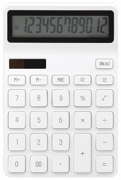 Калькулятор Kaco Lemo Desk Electronic Calculator (White) - 1