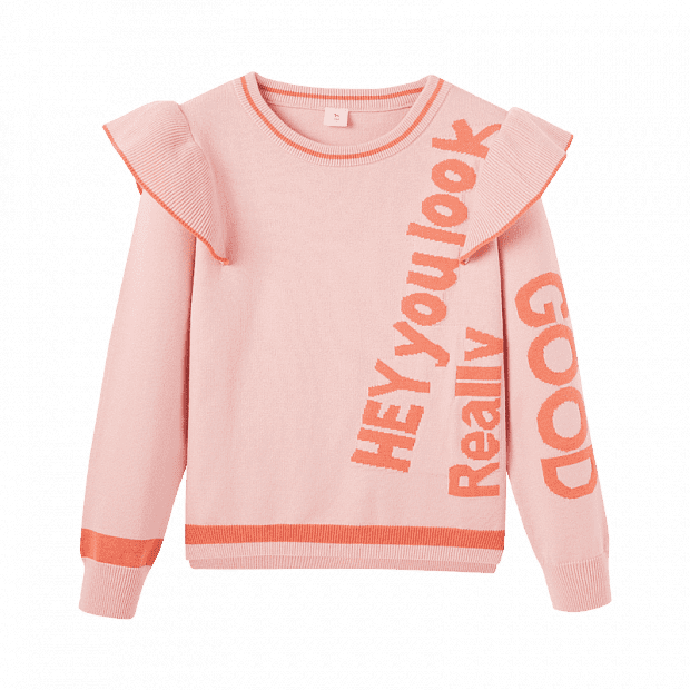 Xiaomi Childish Fashion Letter Pullover (Pink) 