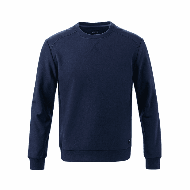 Xiaomi Urevo Life Men's Fleece Round Neck Sweater (Blue) 