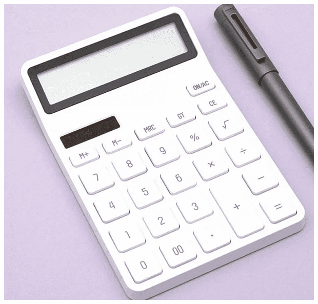 Калькулятор Kaco Lemo Desk Electronic Calculator (White) - 5