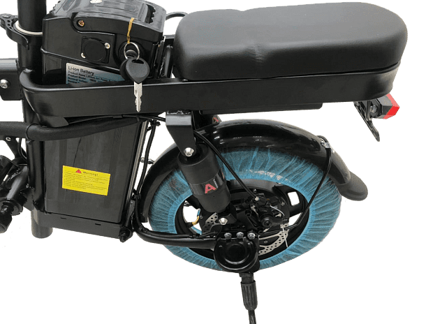 Электровелосипед Spetime E-Bike S6 Plus (Black) - 3