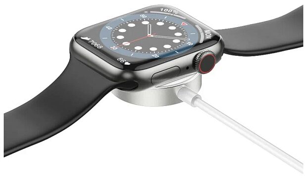 Беспроводное зарядное устройство для часов Apple Watch Hoco CW39 белый - 3