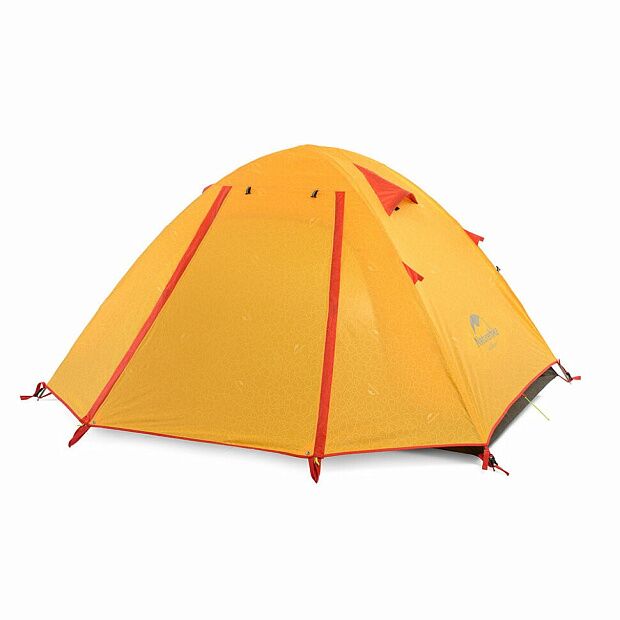 Палатка Naturehike P-Series NH18Z022-P 210T/65D двухместная, оранжевая 2, 6927595729618 - 5
