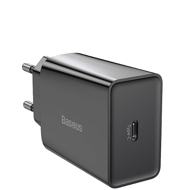 Зарядное устройство BASEUS Speed Mini USB-C, 3A, черный, 20W - 1
